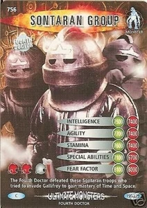 DR WHO ULTIMATE MONSTERS 756 SONTARAN GROUP - Picture 1 of 1