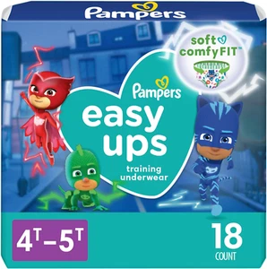 Pantaloni da allenamento Easy Ups per ragazzi e ragazze con vasino - taglia 4T-5T, numero 18, allenamento Unde - Foto 1 di 9