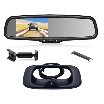 Car Monitor Tailgate Handle Backup Camera Kit For Chevrolet Silverado/GMC Sierra - Image 1 of 4