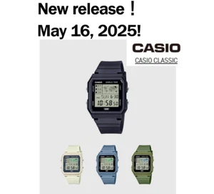 CASIO CLASSIC LF-30W Series Retro Casio Watch Quartz 4 Colors World Map Design - Picture 1 of 12