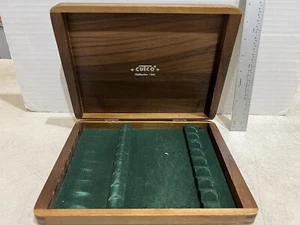 CUTCO 8-Slot Wood Steak Knife 1059 - Storage Case / Box - Felt Lined - CASE ONLY - Picture 1 of 5