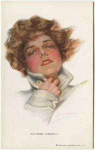 ALTE HEIMAT, ABSCHIED!, PHILIP BOILEAU - Glamour Postkarte - Bild 1 von 2