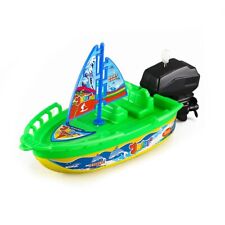 Boats Toy Wind Up Water Speed Bathtub Fun Play Water Toys Baby Gift Birthday
