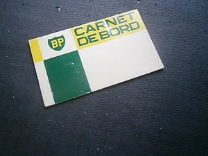 Catalogue prospectus voiture pub auto: carnet de bord de votre voiture BP - Picture 1 of 6