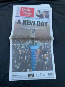 PRESIDENT BARACK OBAMA INAUGURATION DAILY NEWS NEWSPAPER 1/21/2009 - Picture 1 of 1