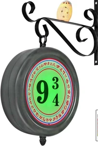 Harry Potter Train Platform 9 3/4 Light Working w/multicolors New 👌 - Picture 1 of 3