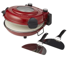 MASTERPRO THE ULTIMATE PIZZA OVEN WITH WINDOW 38.5X33X19CM/2 PADDLES - Picture 1 of 6