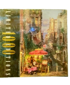 Puzzle de bellas artes ""Red Umbrella"" de edición limitada 1000 piezas - Imagen 1 de 2