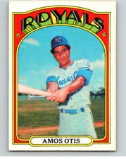 1972 O-Pee-Chee Baseball #10 Amos Otis  Kansas City Royals V66040