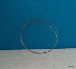 TANTALUM WIRE 2m~6,5 ft 0.250mm 0.01 in 30 AWG Ts-ANNEALED PLANSEE AUSTRIA - Picture 1 of 7