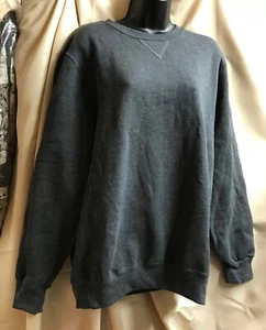 Russell Athletic Dark Gray Sweat Shirt Sz M NEW - Picture 1 of 3