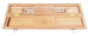 Seringue médicale antique en boîte Allen & Hanburys ltd baromètre seringue remplissage en boîte - Photo 1/7