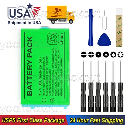 Battery for Nintendo Game Boy Advanced SP GBA BT-M12 AGS-001 AGS-101 AGS-003