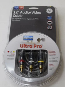 GE Ultra Pro 12ft Component Video Cable 87671 - Picture 1 of 5