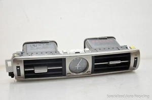 2014 LEXUS IS250 CENTER DASH AIR VENTS W/ ANALOG TIME CLOCK OEM - Picture 1 of 6