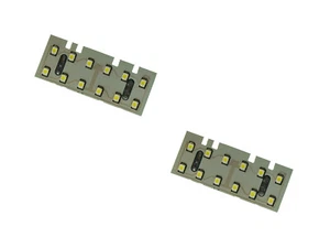 12 SMD LED Schminkspiegelbeleuchtung passend für BMW E90 E91 E92 E60 E61 E70 E71 - Picture 1 of 2
