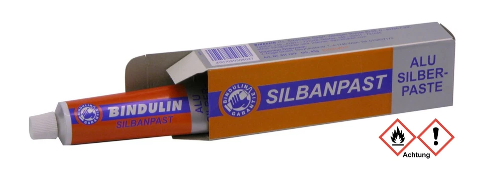 Silbanpast 45ml(168,67€/L) Bindulin Herd Ofen Motor - Pflege hitzefest 950508027