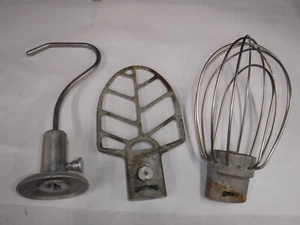 DE COLECCIÓN MEZCLADOR MEZCLADOR PALETA GANCHO BATIDOR COCINA PREPARACIÓN HERRAMIENTAS RESTAURANTE DECORACIÓN CONJUNTO X7 - Imagen 1 de 24