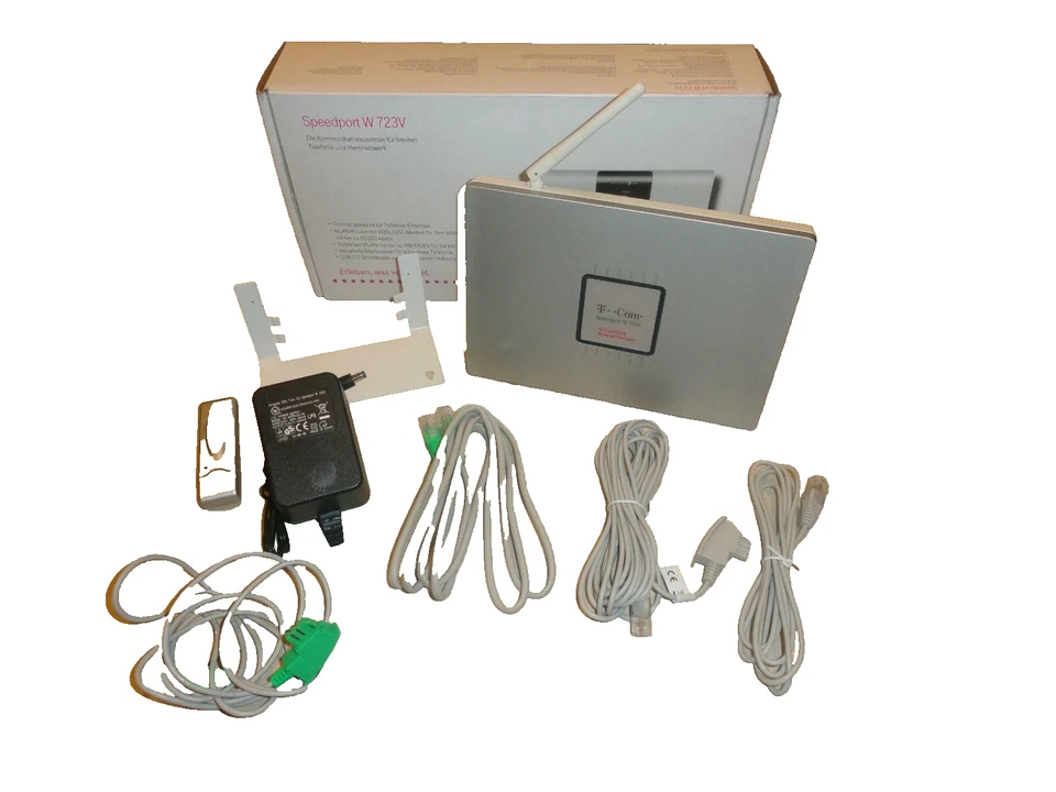 Telekom Speedport W 700V inkl. T-Sinus 154 Stick, DSL, WLAN, VoIP, 2J.Garantie - Bild 1 von 1