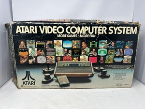 Original 1977 Atari CX2600 Video Computer System ***BOX ONLY***! - Picture 1 of 8