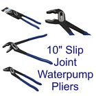 Box Joint Waterpump Pliers 10 Inch 250Mm Pipe Groove Wrench Grips Slim Jaw 2205