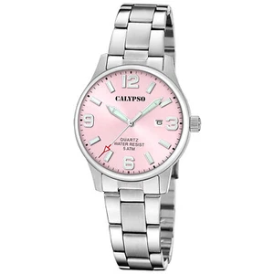 CALYPSO Montre Femme Quartz Acier/Rose K5861/5 - Foto 1 di 2