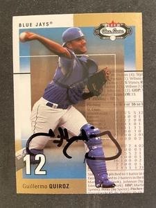 2003 Fleer (Box Score) SIGNED: Guillermo Quiroz, BLUE JAYS #112 - Picture 1 of 1