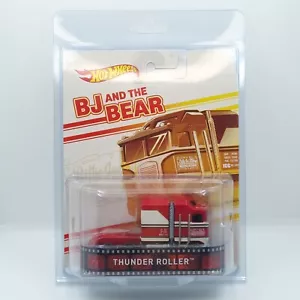 HOT WHEELS RETRO ENTERTAINMENT THUNDER ROLLER BJ AND THE BEAR W/ PROTECTOR - Foto 1 di 8