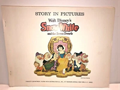 Blancanieves y los siete enanitos 1967 historia en imágenes kit de prensa 8 fotogramas disney  Foto 1 de 4