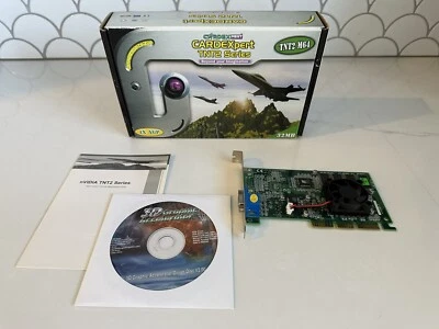 Cardexpert Nvidia TNT2 M64 32MB 3D Graphics Accelerator Processor Card NEW - Image 1 of 4
