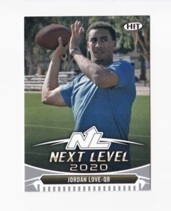 Sage Hit Silver #99 2020 Jordan Love Green Bay Packers Utah State - Imagen 1 de 2