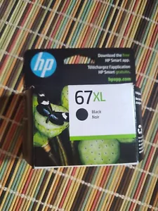 2 Genuine HP 67XL Black & Tri Color Ink Cartridges Dated 2024, 2025 NEW 67 XL - Picture 1 of 7