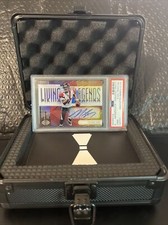 2019 Michael Vick Living Legends Auto PSA 9 NO. LL-MV 3/10 With Bow Tie Case