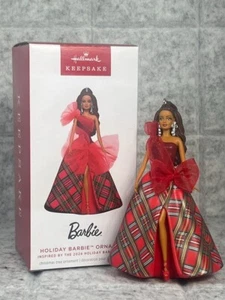 2024 Hallmark Keepsake 2nd Latina Holiday Barbie Christmas Tree Ornament - NEW - Picture 1 of 10