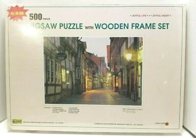 Memorial Hameln 500 Pc Puzzle With Wood Frame Set Shiningway Craft Co - Image 1 of 4
