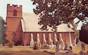 Seaford Delaware~Cemetery @ St Stephen's Episcopal Church 1950s - Picture 1 of 2