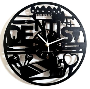 Dentista ➤ Orologio da Parete Studio Odontoiatrico Clinica Dottore Idea Regalo - Foto 1 di 2