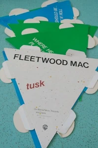 Vintage 1979 Fleetwood Mac Tusk Album In Store Promo Advertising A&M Records - Picture 1 of 5