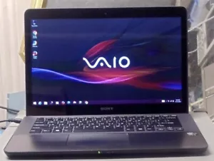 Sony Fit SVF14A15CXP 14" Pantalla Táctil i5 1.8G 8g Ram 500Gb HD Retroiluminación DVD - Imagen 1 de 4