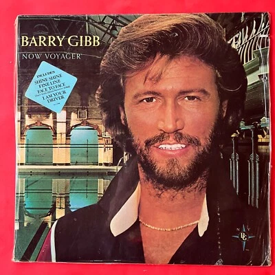 bee gees BARRY GIBB vinyl LP album - NOW VOYAGER - 1984 MCA RECORDS - sealed NEW - Image 1 of 4