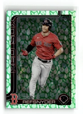 2025 Topps Green Egg Rob Refsnyder #112  - Image 1 of 2