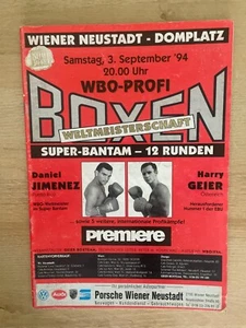 Wiener Neustadt - Domplatz September 3, 1994 Boxing Program B1444 - Picture 1 of 2