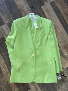 Chaqueta Blazer GILMOR Verde Mujer Missy Talla 6 - Imagen 1 de 11