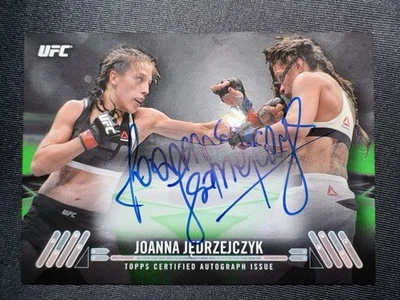 🔥2017 Topps UFC Knockout - Autographs Joanna Jedrzejczyk #’d 35/35 (AU)🔥 - Image 1 of 4