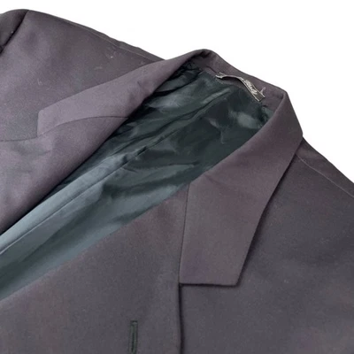 Mani Men’s 100% Wool 2-Button Blazer Navy Blue • Italy • 42L US - Image 1 of 4