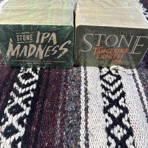 Stone IPA Coasters, New Bricks of 100 To 125 Fastest Shipping ! Post Card Style - Picture 1 of 2