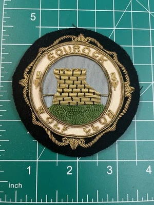 Parche de club de golf Gourock vintage Reino Unido lingotes Foto 1 de 2