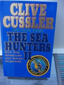 Vtg. 2002 The Sea Hunters II by Clive Cussler (Craig Dirgo) 1st Ed. HC Book + DJ - Picture 1 of 13