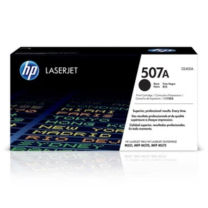 HP CE400A 507A Original LaserJet Toner Cartridge, Black, Single Pack Black Stand - Afbeelding 1 van 8