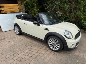 Mini Cooper convertible, 64k miles, White Cabriolet, 2011 - Picture 1 of 13
